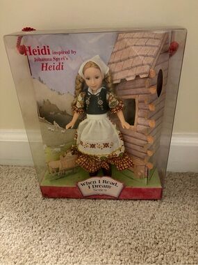 Heidi by Johanna Spyri Collectible Doll, When I Read I Dream Series